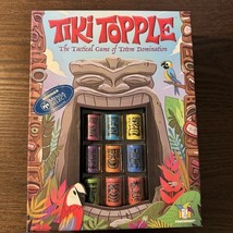Gamewright Tiki Topple Family Board Game 100% Complete 2-4 Players Fun F... - $13.50