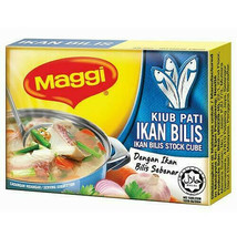 MAGGI Seasoning Cube ORIGINAL Ikan Bilis Stock 20 X 60 gm - £68.84 GBP