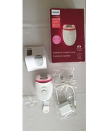 Philips Satinelle Essential Corded Leg Epilator, One Size, White &amp; Pink - $25.23
