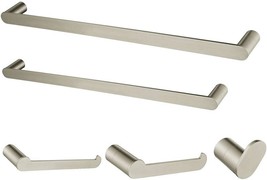 Kingston Brass Bahk6112478Sn Dessau 5-Piece Bathroom Accessory, Brushed ... - $139.99