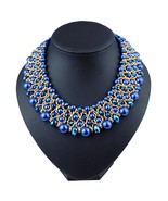 Crystal Beads Choker Necklace - £11.79 GBP