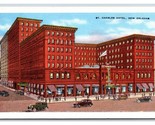 S.Charles Hotel Nuovo Orleans Louisiana La Unp Lino Cartolina Y6 - $3.39