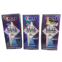 3X Crest 3D Daily Whitening Serum Apply &amp; Go Advanced Enamel White 15X, ... - £15.96 GBP