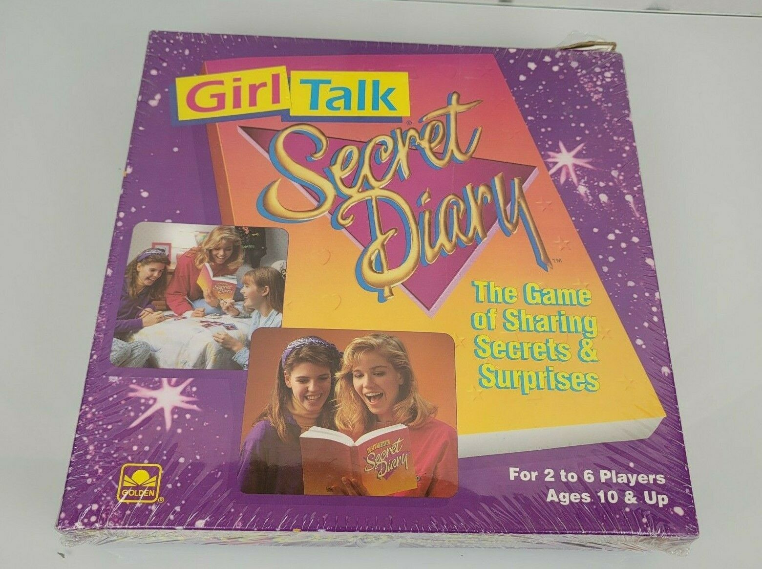 NEW Talk Secret Diary Vintage The Game of Sharing Secrets & Surprises 1991 - £39.10 GBP
