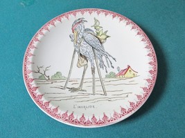 L&#39;invalide collector plate by Monterland France RARE! 8 3/4&quot; diam [a4red] - £118.99 GBP