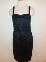 New NUEVA Short Formal Cocktail LBD Dress Sz 6 NWT $165 RV Hand Wash Fre... - $18.69