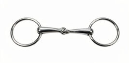 SS Pony Mini Horse Mouth Loose Ring Snaffle Bit 35334 - $21.99