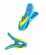 Flip Flops Style Beach Towel Clips Jumbo Size for Beach Chair, Cruise Be... - $164.21 MXN