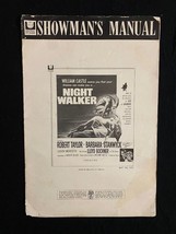 Night Walker Original Movie Pressbook 1965 Robert Taylor - £41.67 GBP