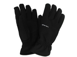 HEAD Waterproof Hybrid Mens Black Gloves Touchscreen Friendly &amp; Faux Fur Lined - £15.73 GBP
