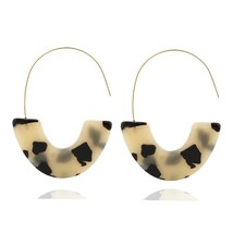 24 Styles Hot Sale Acrylic Resin Leopard Dangle Earring For Women Fashion Tortoi - £7.09 GBP