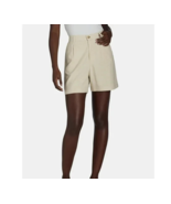Time &amp; Tru Women&#39;s Linen Blend Button Shorts MEDIUM (8-10) Papyrus Beige - €17,20 EUR