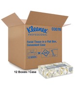 Kleenex Facial Tissues Premium 2-Ply White, 125 Tissue/ Box, 12 Boxes/Cs... - $63.35