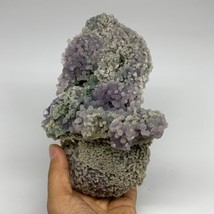 3.57 lbs, 6.7&quot;x4&quot;x5.5&quot;, Rough Grape Agate Crystal Mineral Specimens,B32630 - £514.83 GBP