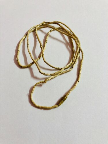 Double line 32 inch TULSI TULASI VAISHNAV ISKCON Mala Kanthi Yoga Prayer... - $10.23