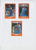 1988 Score Rookie Traded Montreal Expos Nettles, Dopson, Santovenia Nrmt - £4.89 GBP