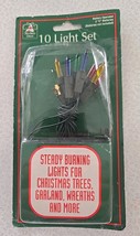 Vintage  Christmas  10 Multi-Color Battery Operated Miniature Light Set - €8,59 EUR