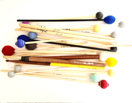Lot Of 25 Mallets Percussion Drum Sticks Xylophone Marimba Firth Zildjia... - $129.99
