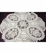 Great Lace Co.Doily Laced Kaleidoscope White, New, Round 20&quot; [10] - €14,34 EUR
