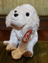 Laptop TY Beanie Baby Babies Cream Colored Dog New Mwmt Tag Protector - $14.80