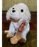 Laptop TY Beanie Baby Babies Cream Colored Dog New Mwmt Tag Protector - $20.24 CAD