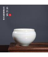 Jun Kiln Glaze Ceramic Tea Cup Purple Kiln Change Handmade Chinese Style Teaware - $920.00