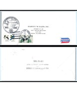 1985 US First Flight Cover-PAN AM, Detroit AMF,Michigan to London Airpor... - £2.32 GBP