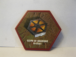 2004 HeroScape Rise of the Valkyrie Board Game Piece: Glyph of Brandar - $1.00