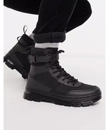 DR. MARTENS Boots Poly Solid Black Size Women US 5 Men US 4 25656001 - £79.91 GBP