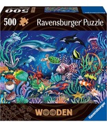 NEW Ravensburger WOODEN Jigsaw Puzzle 500 Pieces 17515 Down in the sea - $1,003.03 MXN