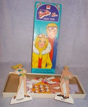 Vintage 1974 Whitman Sun Valley Barbie and Ken Paper Dolls 31 Piece Precut  - £19.53 GBP