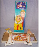 Vintage 1974 Whitman Sun Valley Barbie and Ken Paper Dolls 31 Piece Precut  - £19.61 GBP