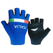 2022 ITALIA Half Finger Cycling Gloves Men Women  Moutain Bicycle Glove Anti-ski - £91.98 GBP