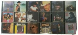 Country Music Lot Of 18 Untested C Ds See Description For Titles - £29.20 GBP