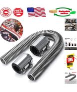 24-Inch Stainless Steel Flexible Radiator Hose Kit with End Caps – Unive... - $61.53 CAD