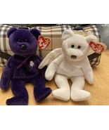 Ty Beanie Baby ~ PRINCESS the Diana Bear from 1997 ~ RARE &amp; RETIRED! MIN... - $137.20 CAD