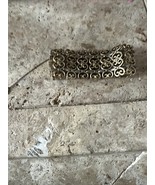 Filigree Mesh Bracelet Open Work See Large Costume 1960 Monet - $409.71 MXN