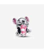 S925 Sterling Silver Disney Stitch Birthday Cake Charm,Sisters Gift,Gift... - $258.07 MXN