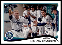 2014 Topps #224 Michael Saunders NM-MT Mariners ID:73016 - £1.38 GBP