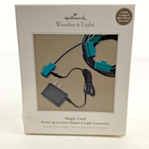 Hallmark Magic Cord Electrical Power Supply Powers Light Up Ornaments New - £23.75 GBP