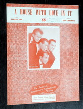 A House With Love in It 1956 Sheet Music - -The Four Lads - £1.95 GBP