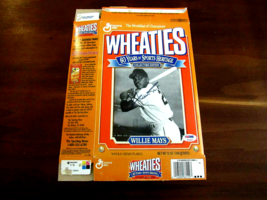 WILLIE MAYS GIANTS HOF SIGNED AUTO COLLECTORS EDITION 1992 WHEATIES BOX ... - $395.99