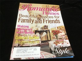 Romantic Homes Magazine April 2005 Beautiful Spaces for Family and Friends - £9.59 GBP