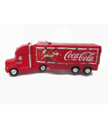 Coca-Cola Kurt S Adler Truck LED Light Holiday Christmas Ornament Santa - £11.40 GBP