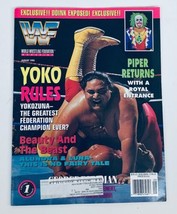 WWF World Wrestling Federation Magazine August 1994 Yokozuna, Roddy Piper - £11.35 GBP