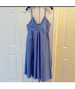 Zara STRIPED POPLIN DRESS - M - $48.51