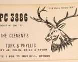 Vintage CB Ham radio Amateur Card KPC 3886 Gold Hill Oregon QSL  - $4.94