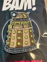 Dr Who Dalek Bam! Cartoon Geek Box Enamel Pin LE Collectible New Exclusive Limit - £5.34 GBP