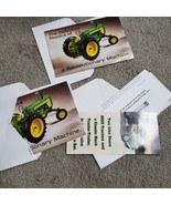 RARE Set of Hamilton Deere Tractor 520 &amp; 720 Diesel Paperwork Brochure p... - $523.51 MXN
