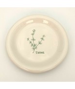 Williams Sonoma Thyme 4 1/4 inch Bread Plate Embossed Pattern # WSO90 - £7.84 GBP